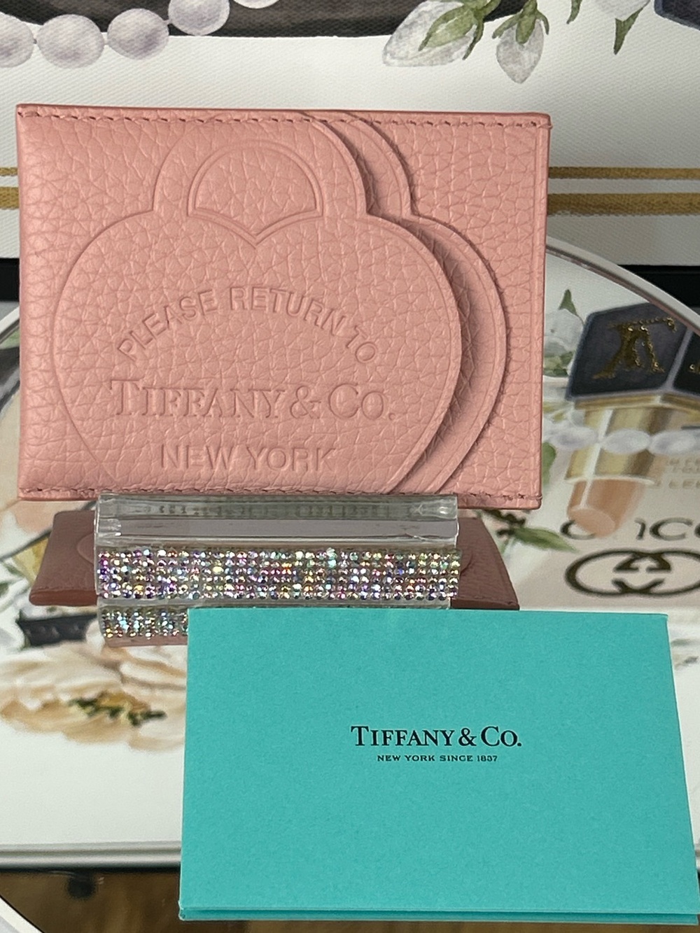 NEW Tiffany & Co. Leather Card Holder 😍